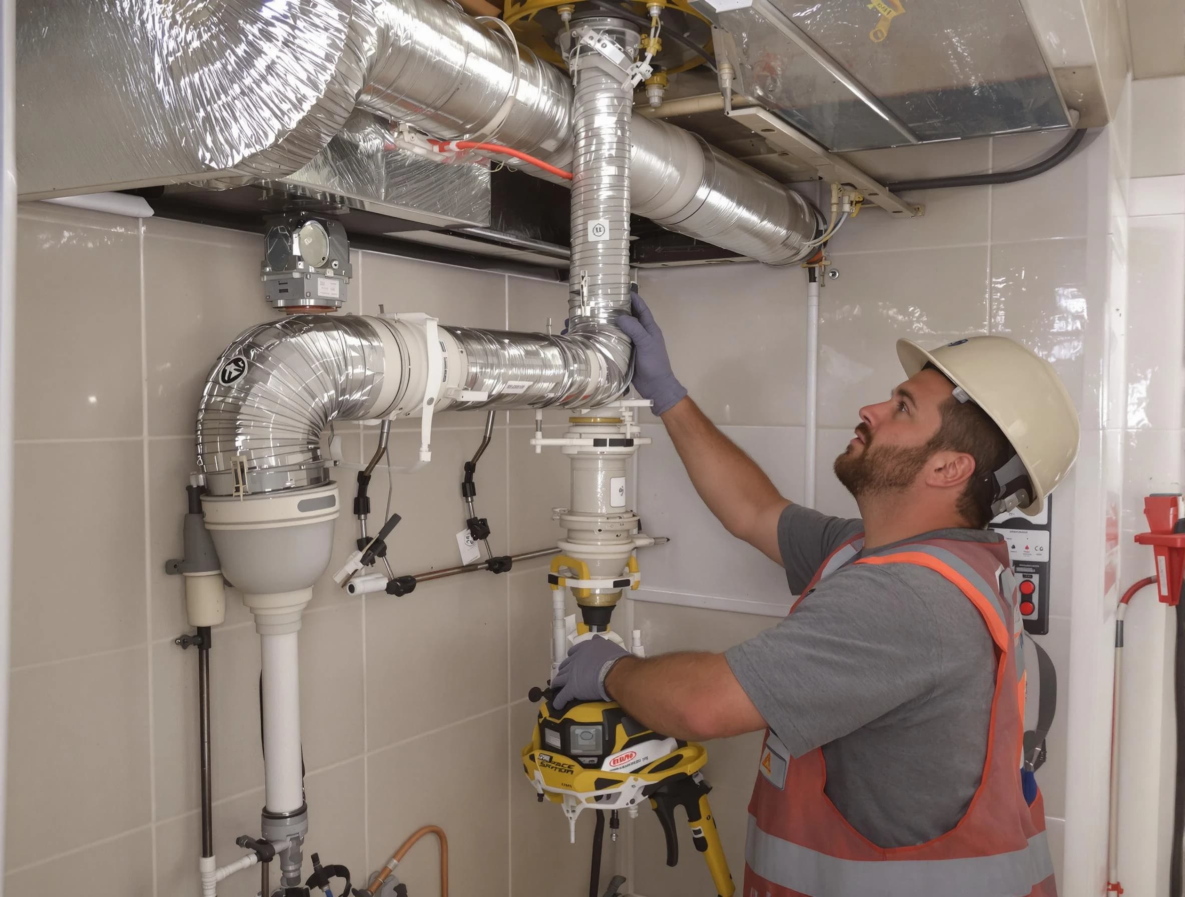 South Ogden Dryer Vent Cleaning expert performing professional dryer vent repair and installation in South Ogden