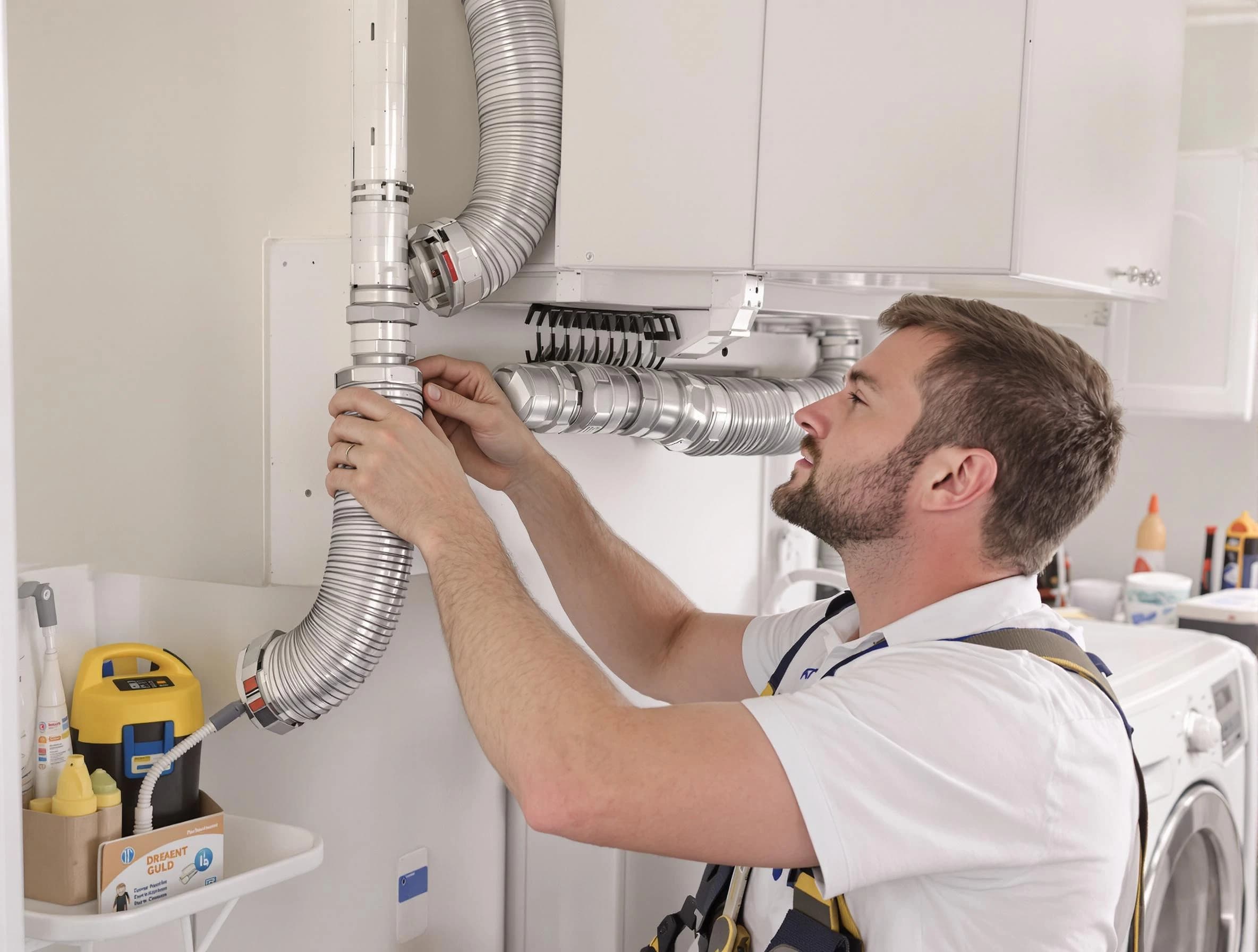 Professional dryer vent repair and installation by South Ogden Dryer Vent Cleaning in South Ogden