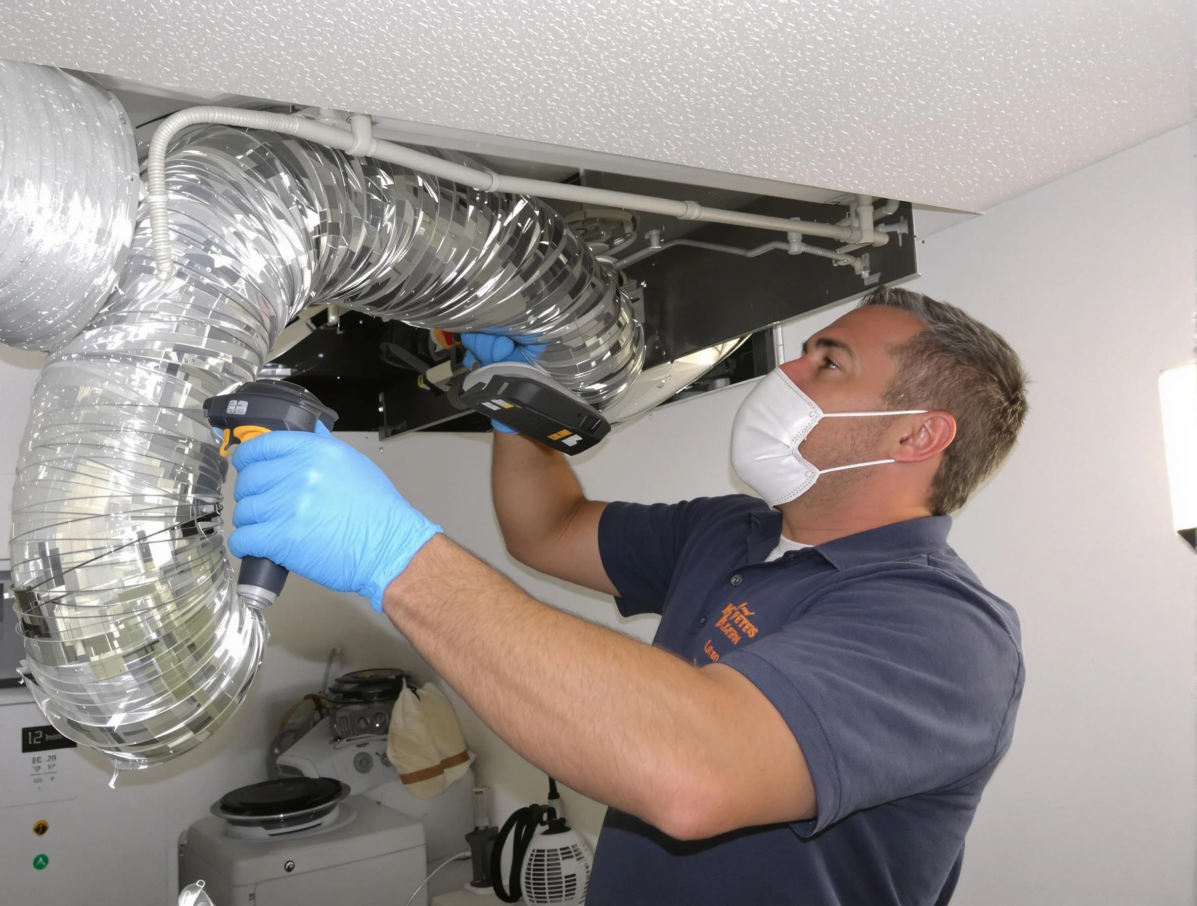 South Ogden Dryer Vent Cleaning professional performing thorough residential dryer vent cleaning in South Ogden