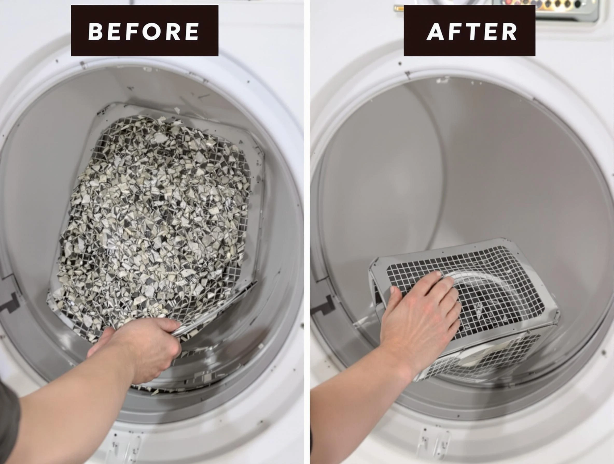 Professional lint trap cleaning by South Ogden Dryer Vent Cleaning in South Ogden
