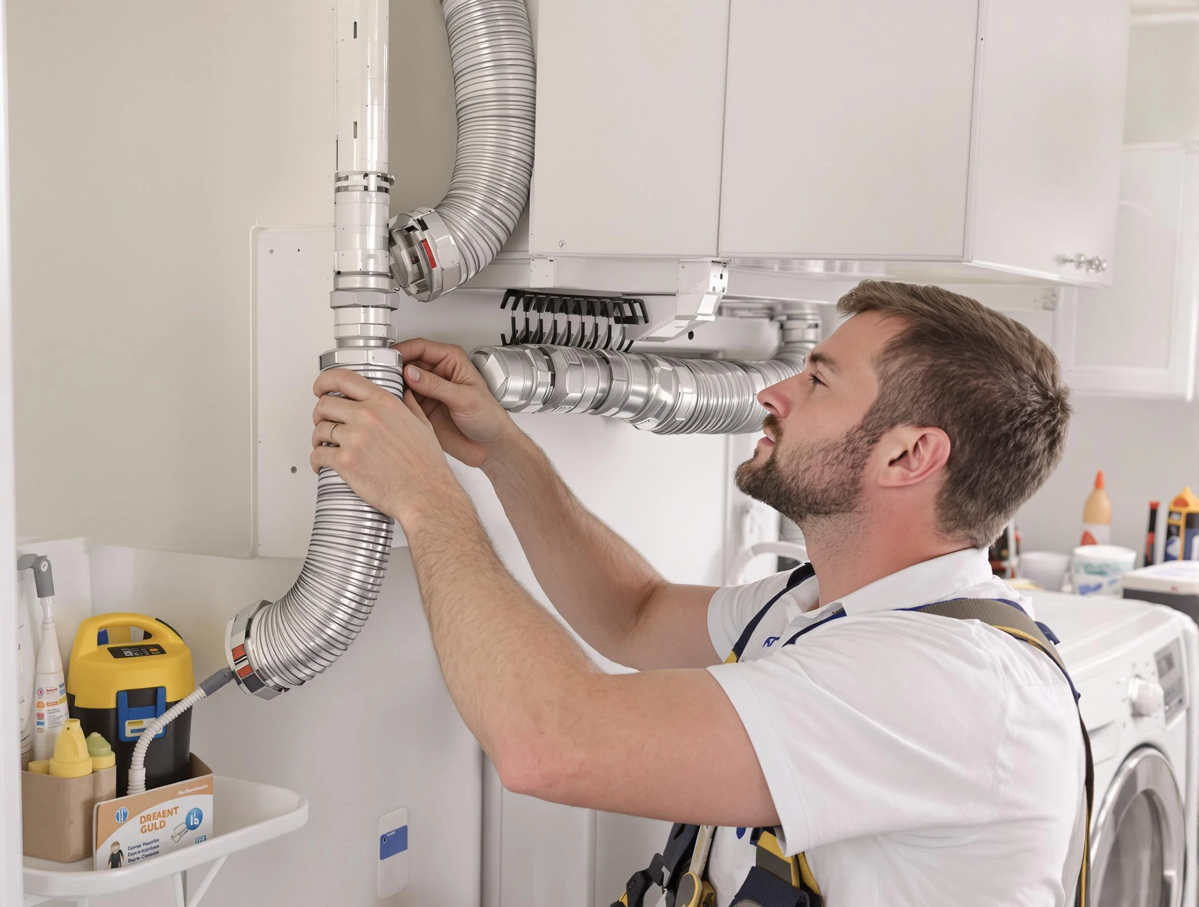 Professional dryer vent repair and installation by South Ogden Dryer Vent Cleaning in South Ogden